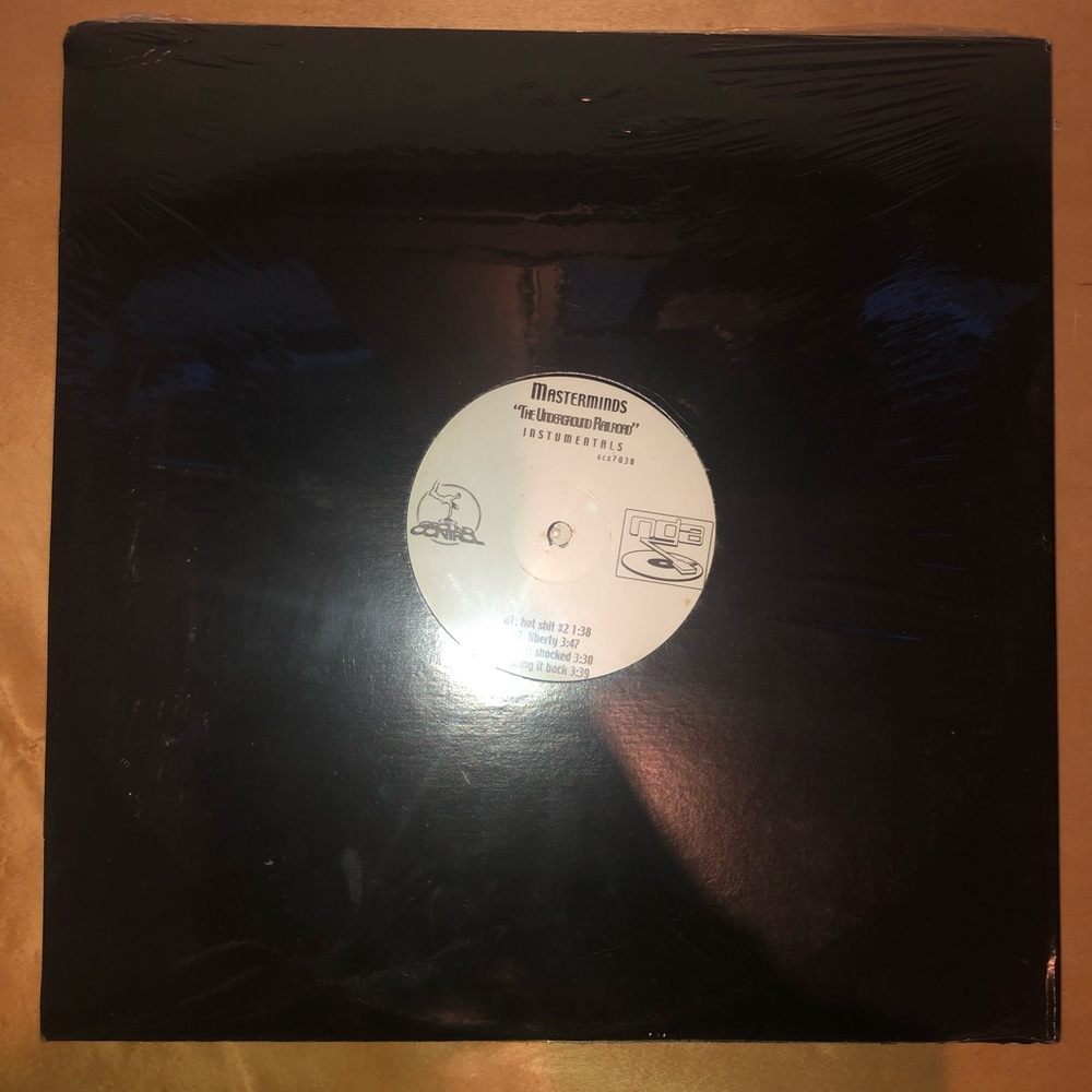 SEALED Masterminds The Underground Railroad Instrumentals Vinyl